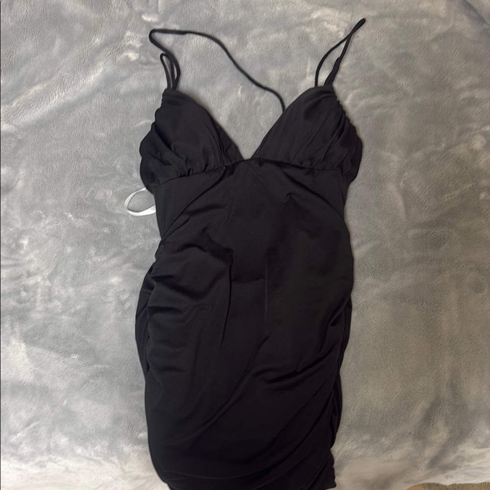 Amazon Black Midi Dress